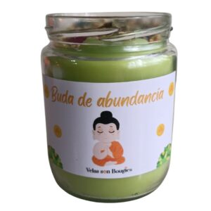 vela de buda de la abundancia - aroma a canela , guayaba y abrecamino (da clic en  la foto para ver más detalles)