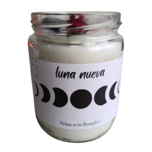 Vela de Luna nueva blanca
