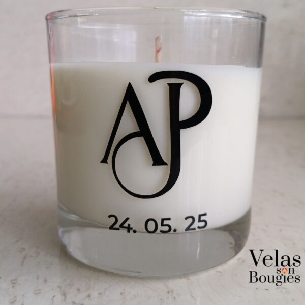 vela elegante recuerdo