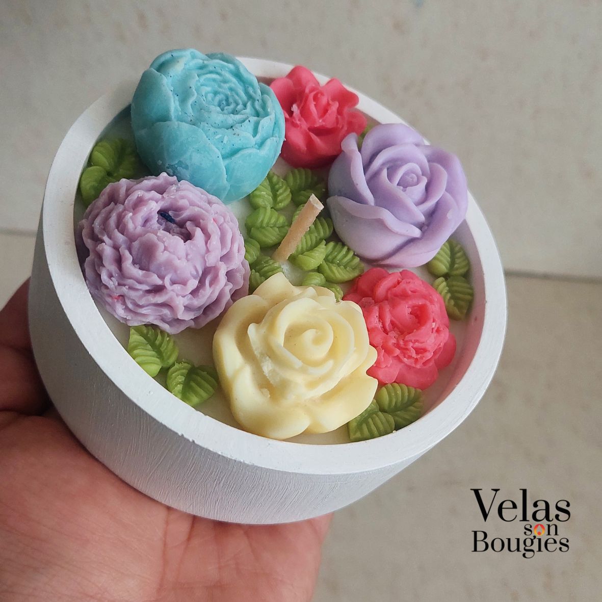 recuerdo flores peonias y rosas para boda y eventos especiales - Imagen 2