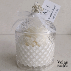 Vela peonia lujo