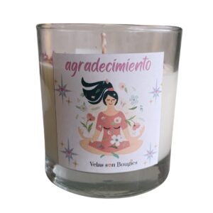 vela de agradecimiento presentación especial