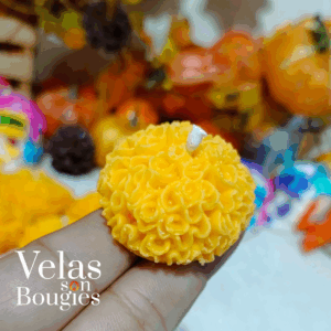 12  flores  de cempasúchil super baby
