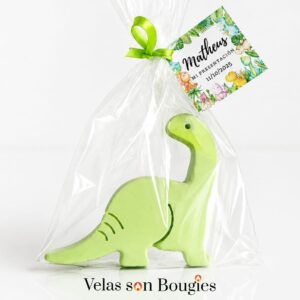 vela de dinosaurio de recuerdo