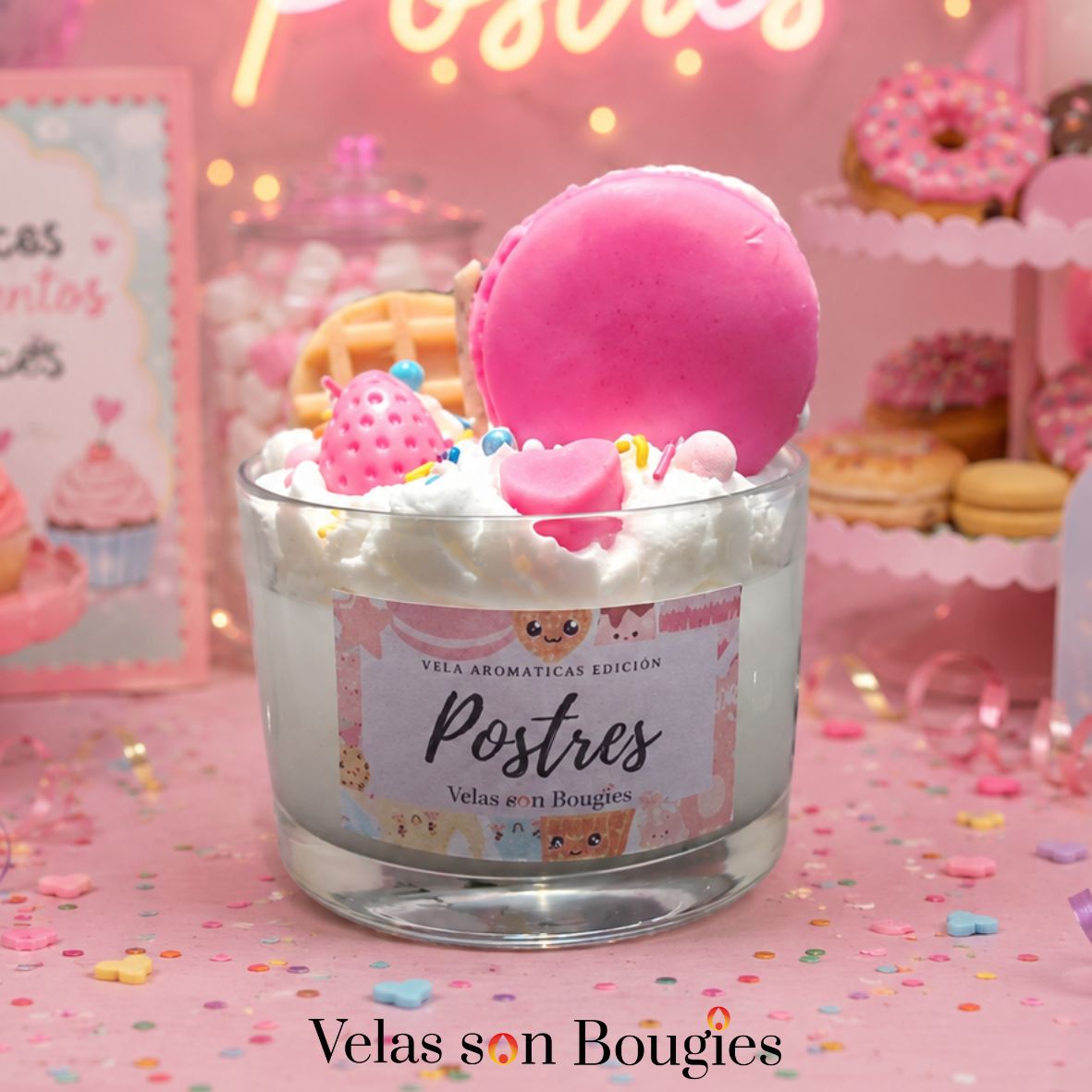 velita de postre